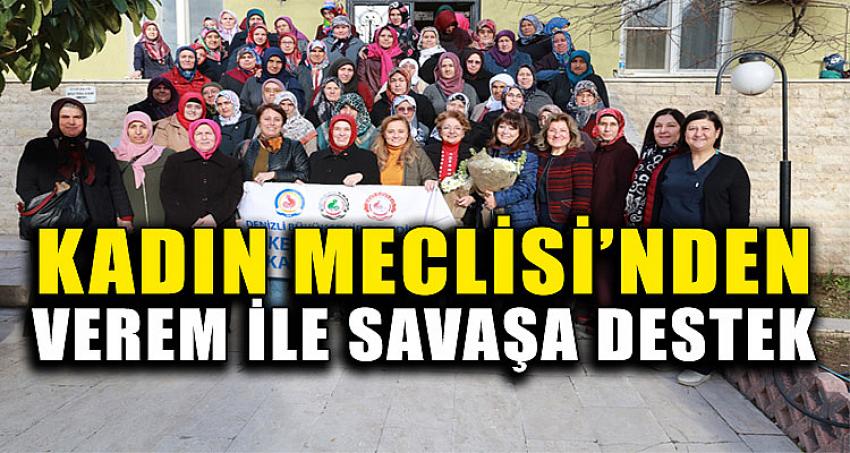 Kadın Meclisi’nden verem ile savaşa destek