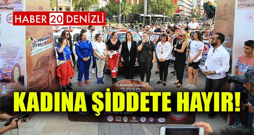 KADINA ŞİDDETE HAYIR!