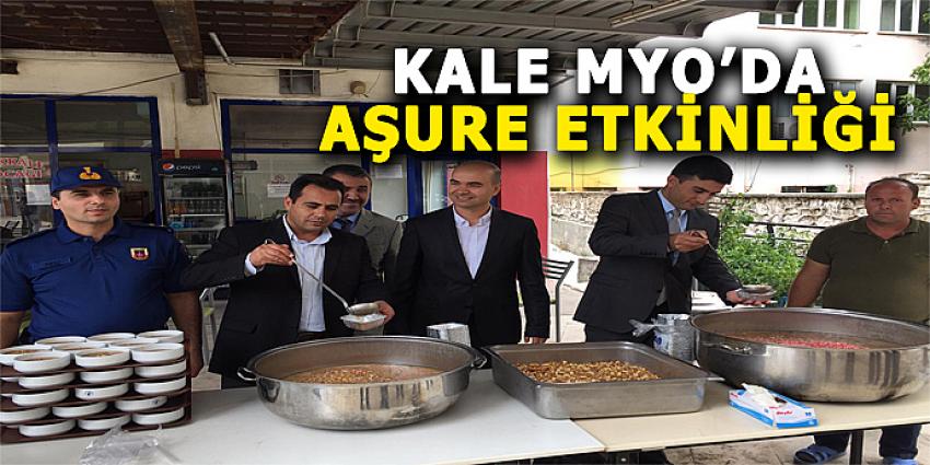 KALE MYO'DA AŞURE ETKİNLİĞİ