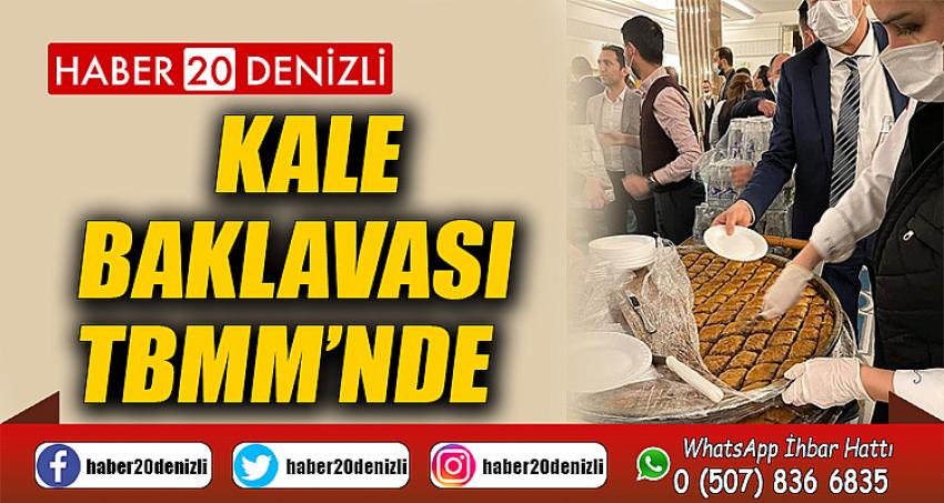 KALE BAKLAVASI TBMM’NDE