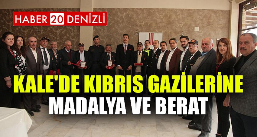 KALE'DE KIBRIS GAZİLERİNE MADALYA VE BERAT