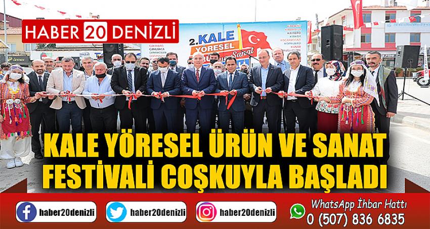 Kale Yöresel Ürün ve Sanat Festivali Coşkuyla Başladı