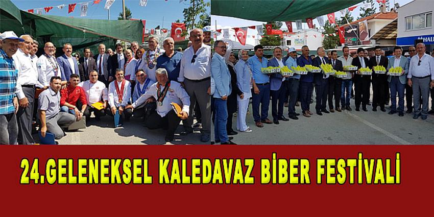 24.GELENEKSEL KALEDAVAZ BİBER FESTİVALİ