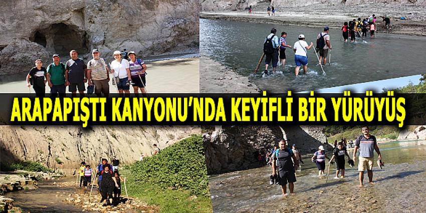 ARAPAPIŞTI KANYONU’NDA KEYİFLİ BİR YÜRÜYÜŞ