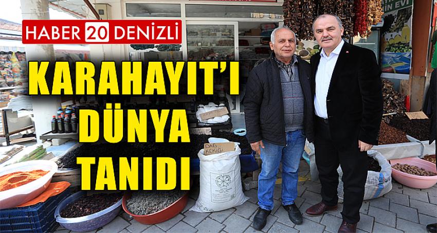 KARAHAYIT’I DÜNYA TANIDI