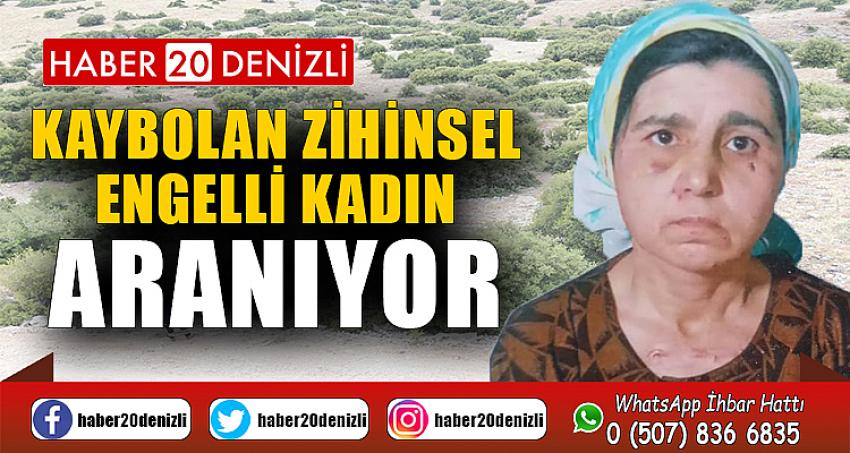 Kaybolan zihinsel engelli kadın aranıyor