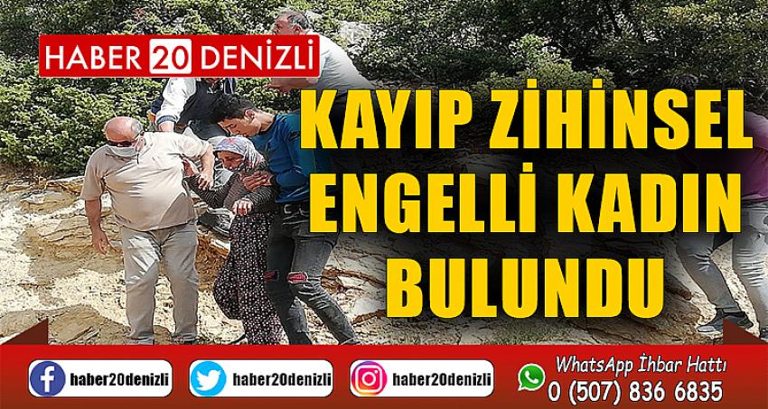 Kayıp zihinsel engelli kadın bulundu