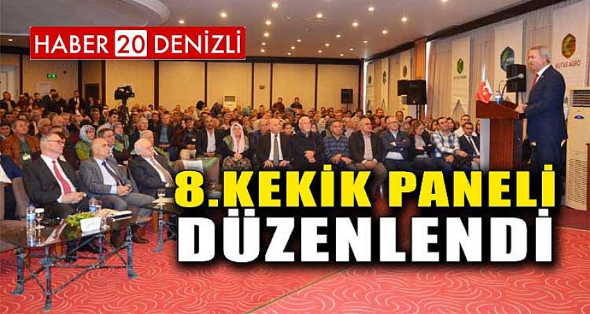 8.Kekik Paneli Düzenlendi