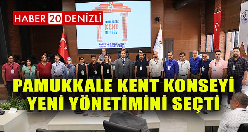 PAMUKKALE KENT KONSEYİ YENİ YÖNETİMİNİ SEÇTİ