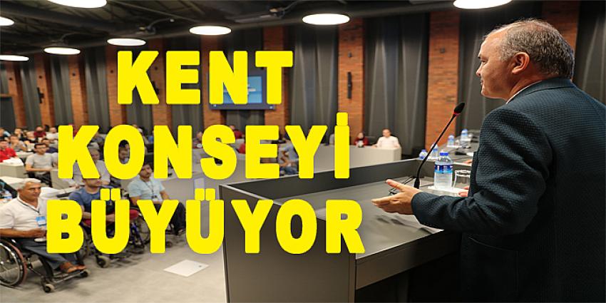 KENT KONSEYİ BÜYÜYOR