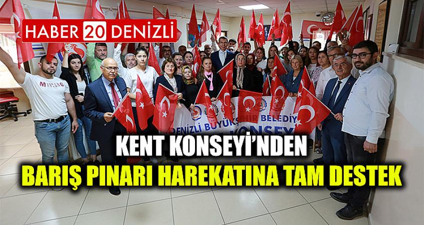 Kent Konseyi’nden Barış Pınarı Harekatına tam destek