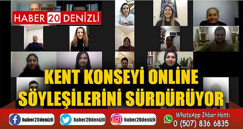 Kent Konseyi online söyleşilerini sürdürüyor