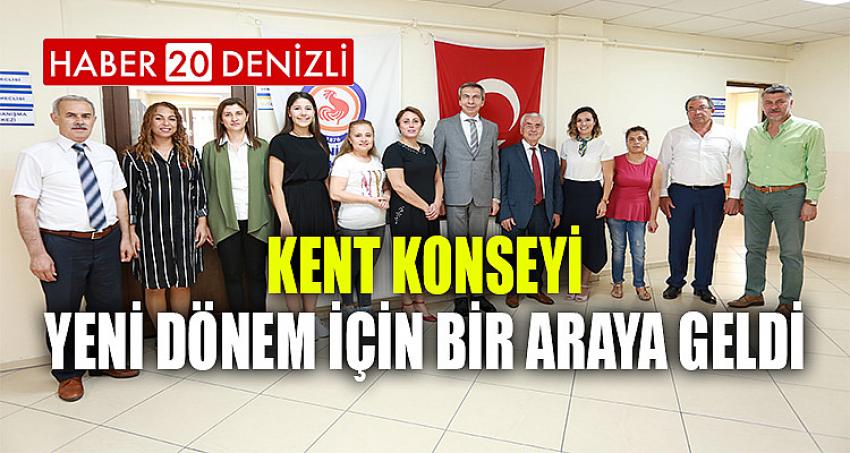 Kent Konseyi yeni dönem için bir araya geldi