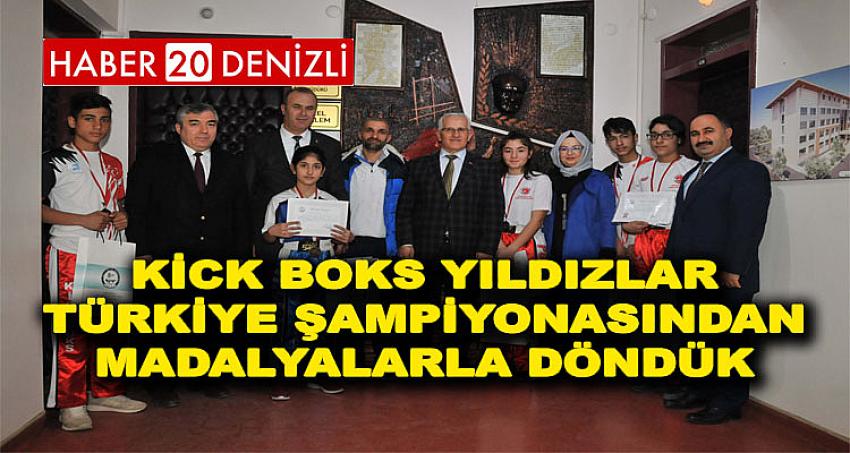 Kick Boks Yıldızlar Türkiye Şampiyonasından Madalyalarla Döndük