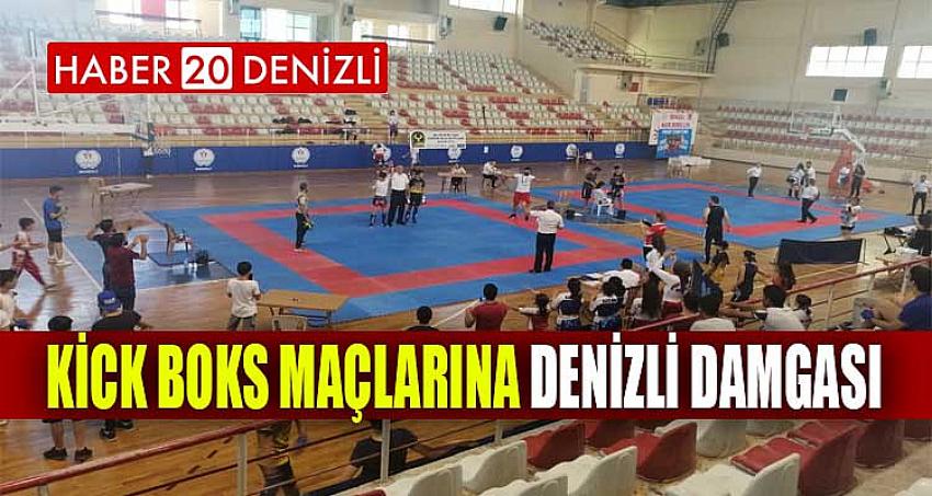 KİCK BOKS MAÇLARINA DENİZLİ DAMGASI