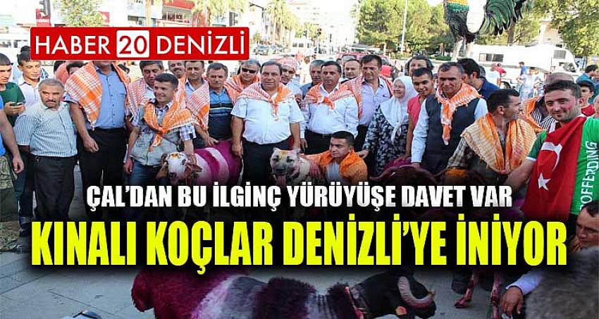 KINALI KOÇLAR DENİZLİ’YE İNİYOR