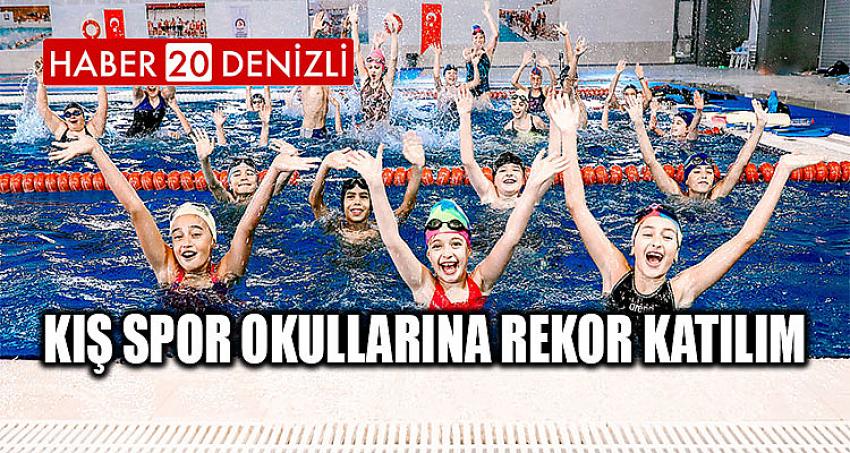 Kış Spor Okullarına rekor katılım