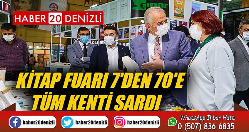 Kitap Fuarı 7'den 70'e tüm kenti sardı