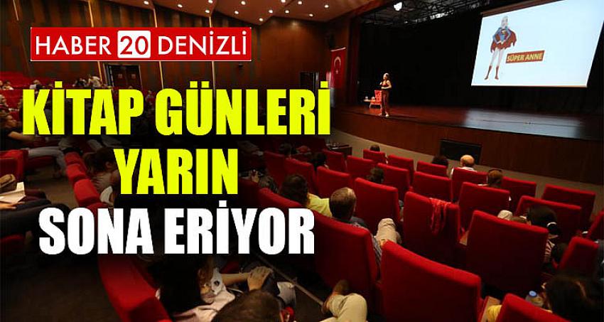 KİTAP GÜNLERİ YARIN SONA ERİYOR