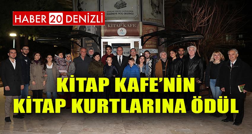 KİTAP KAFE’NİN KİTAP KURTLARINA ÖDÜL