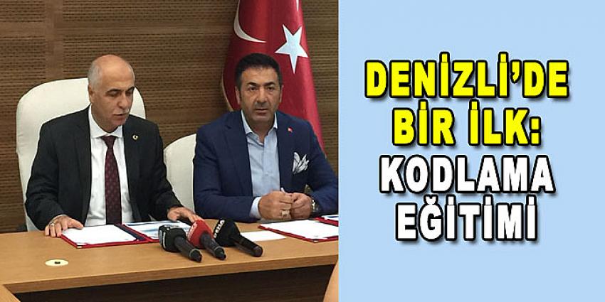 DENİZLİ'DE BİR İLK: KODLAMA EĞİTİMİ