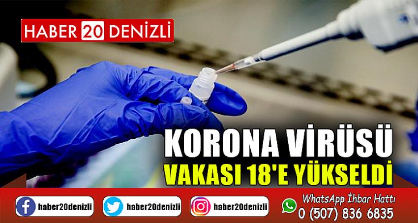 KORONA VİRÜSÜ VAKASI 18'E YÜKSELDİ