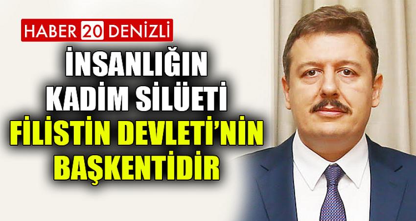 Kudüs, insanlığın kadim silüeti, bağımsız Filistin Devleti’nin başkentidir