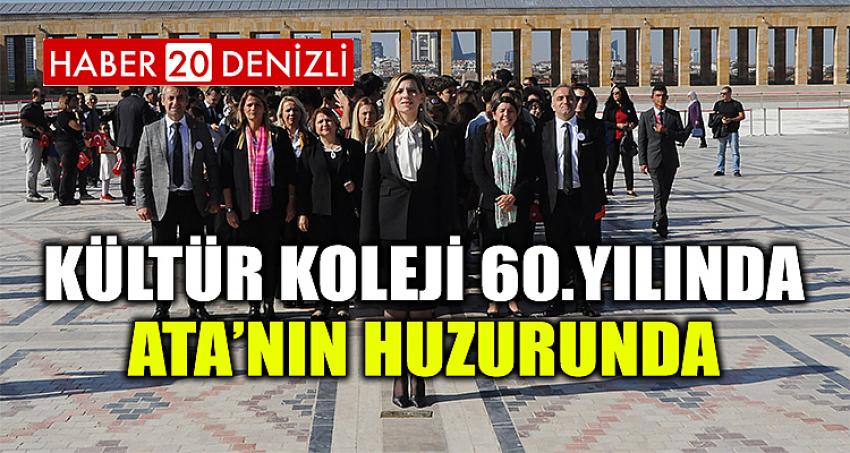 KÜLTÜR KOLEJİ 60.YILINDA ATA’NIN HUZURUNDA