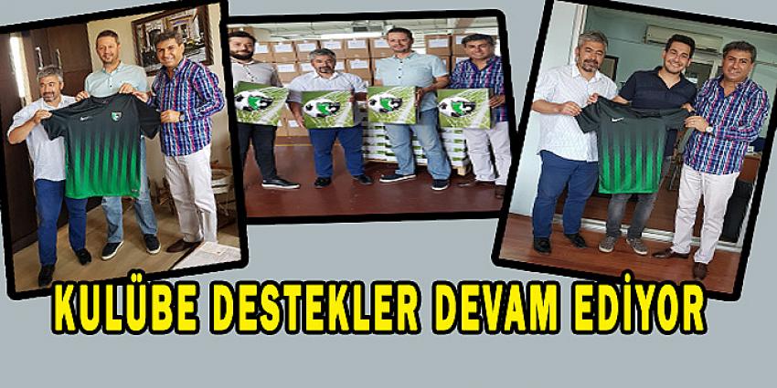 KULÜBE DESTEKLER DEVAM EDİYOR