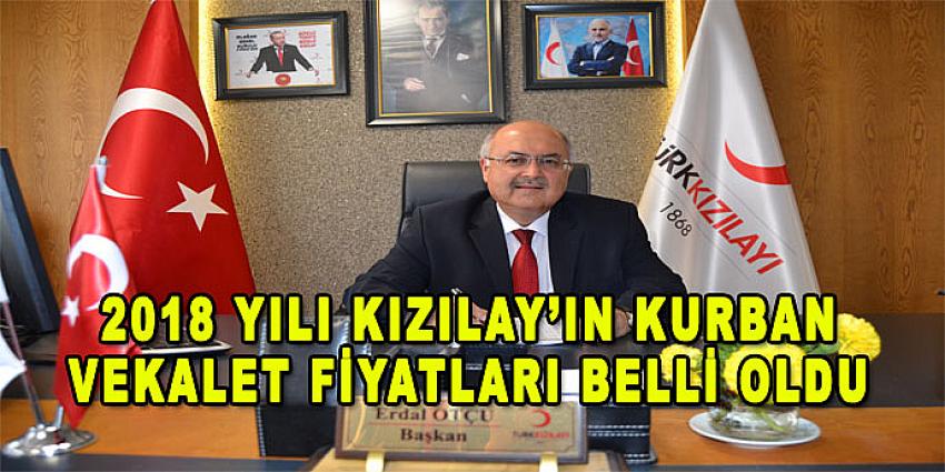 2018 yılı Kızılay’ın kurban vekalet fiyatları belli oldu