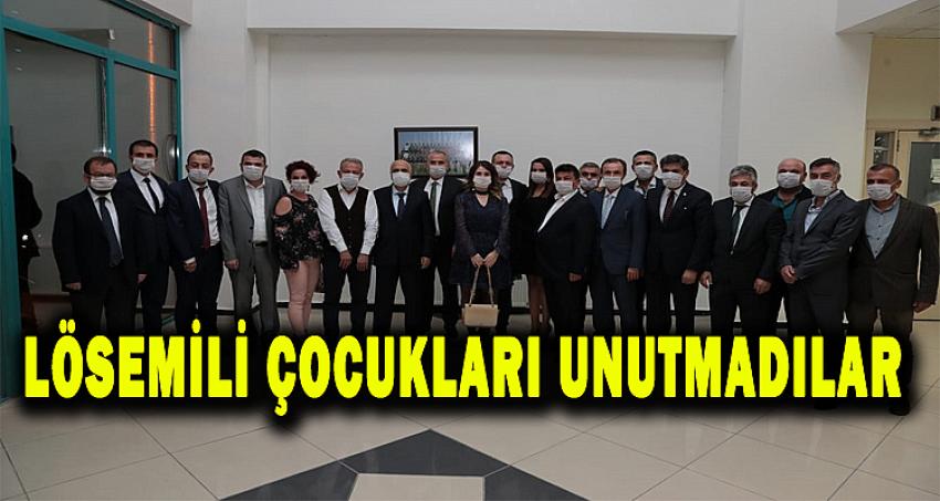 LÖSEMİLİ ÇOCUKLARI UNUTMADILAR 