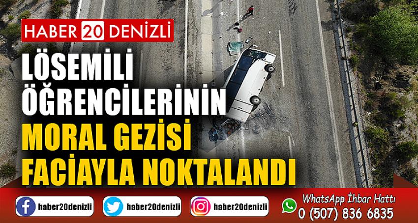 Lösemili öğrencilerinin moral gezisi faciayla noktalandı