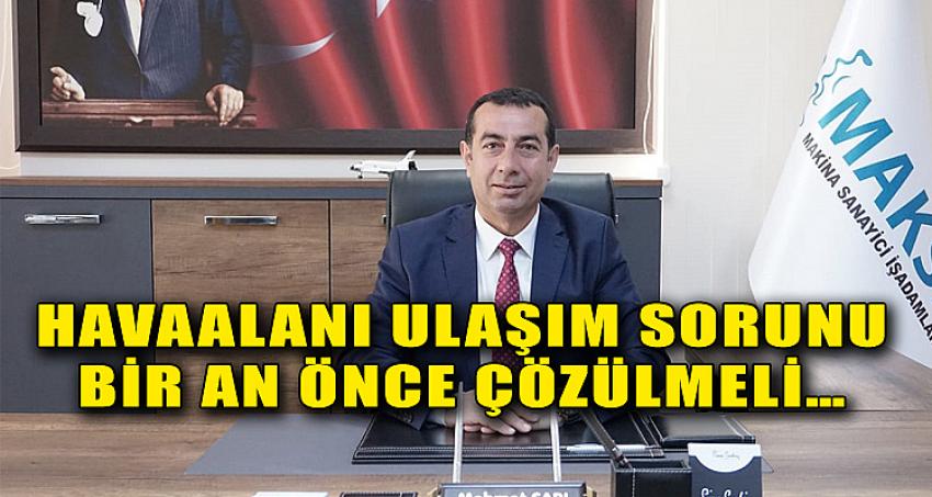 HAVAALANI ULAŞIM SORUNU BİR AN ÖNCE ÇÖZÜLMELİ…