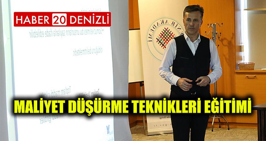 Maliyet Düşürme Teknikleri Eğitimi