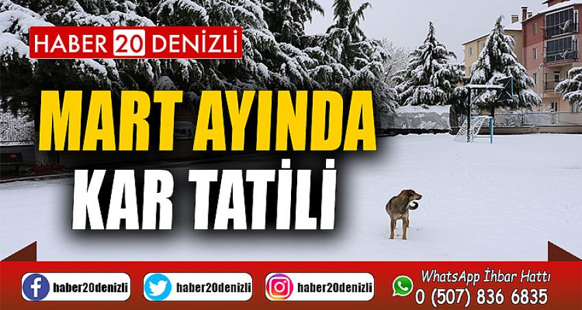 Mart ayında kar tatili