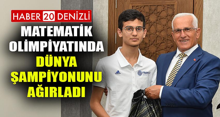 Matematik Olimpiyatında Dünya Şampiyonunu Ağırladı