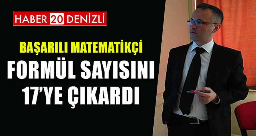 FORMÜL SAYISINI 17'YE ÇIKARDI