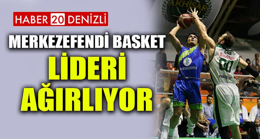 MERKEZEFENDİ BASKET LİDERİ AĞIRLIYOR