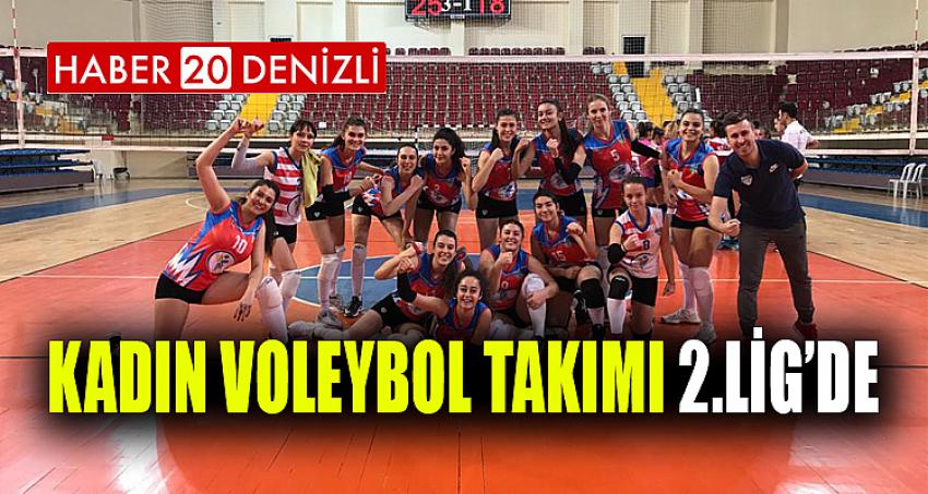 MERKEZEFENDİ KADIN VOLEYBOL TAKIMI 2.LİG’DE