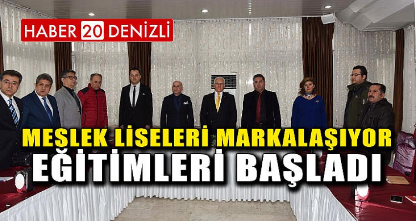 Meslek Liseleri Markalaşıyor Eğitimleri Başladı