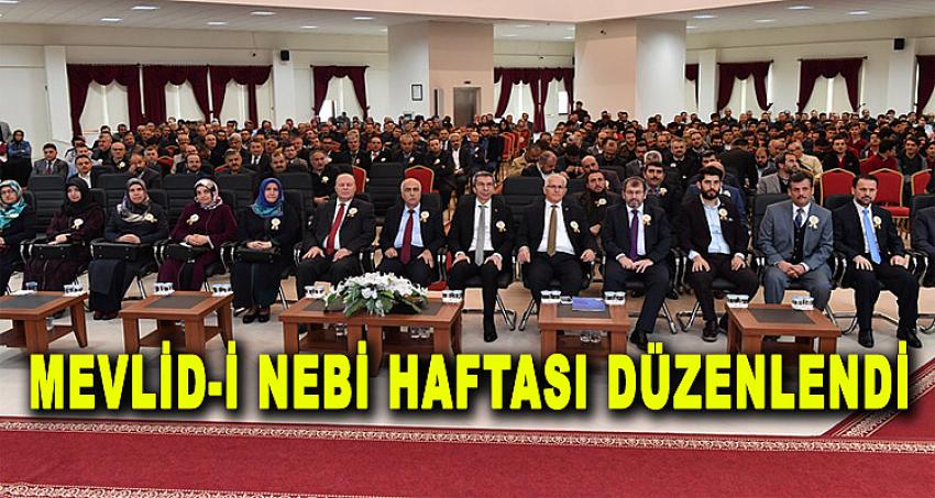 MEVLİD-İ NEBİ HAFTASI DÜZENLENDİ