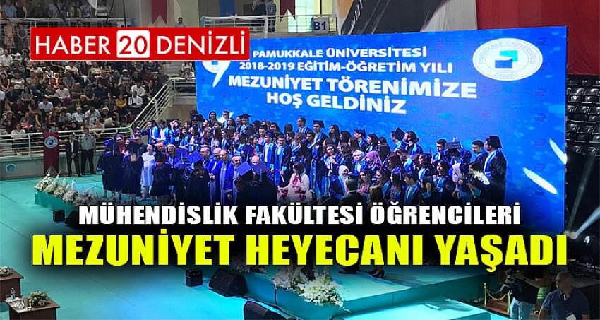 PAÜ MÜHENDİSLİK FAKÜLTESİ MEZUNİYET TÖRENİ YAPILDI