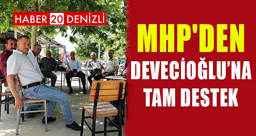 MHP'den Devecioğlu’na tam destek