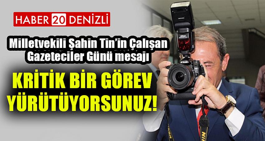 KRİTİK BİR GÖREV YÜRÜTÜYORSUNUZ!