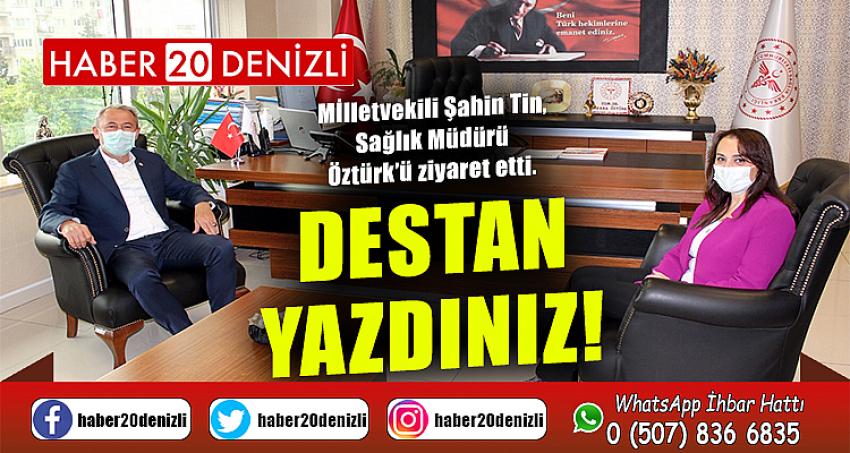 DESTAN YAZDINIZ!