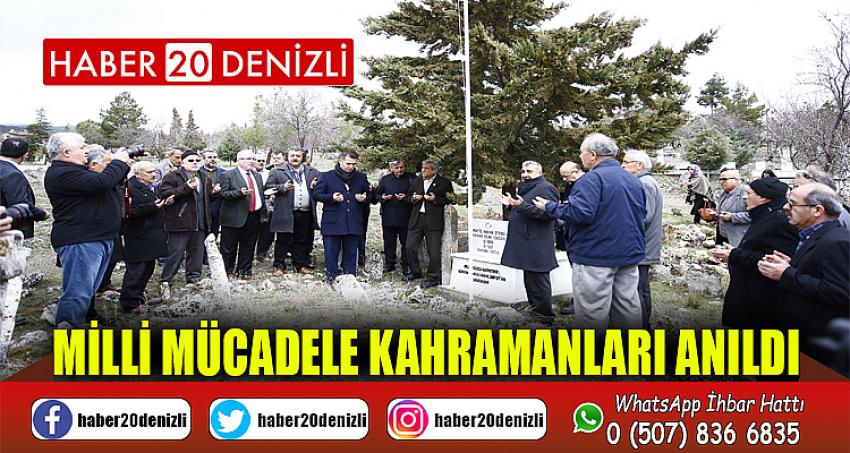 Milli Mücadele kahramanları anıldı