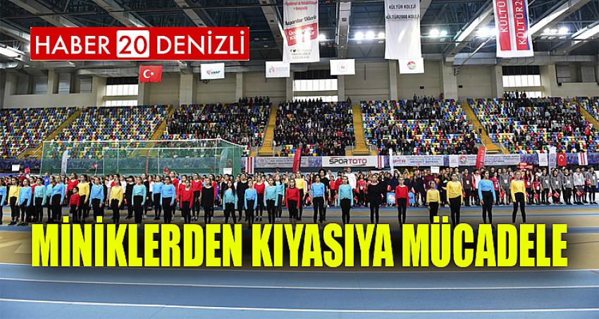 MİNİKLERDEN KIYASIYA MÜCADELE 