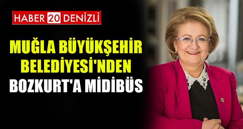 Muğla Büyükşehir Belediyesi'nden Bozkurt'a Midibüs