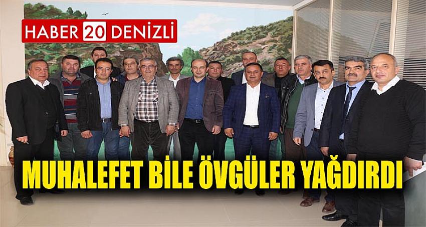 MUHALEFET BİLE ÖVGÜLER YAĞDIRDI