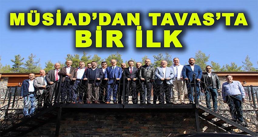 MÜSİAD'DAN TAVAS'TA BİR İLK